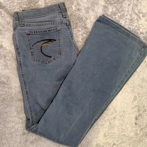 Frankie B. Boot Cut Blue Jeans Size: 4